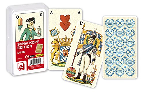 Preisvergleich Produktbild NSV 7077 - SCHAFKOPF Edition Saline - Kartenspiel
