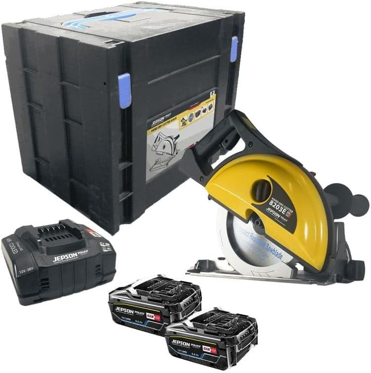 Jepson Dry Cutter 8203E Cordless Metal Circular Saw 18 V 5.5 Ah 67 mm 3500 min-¹