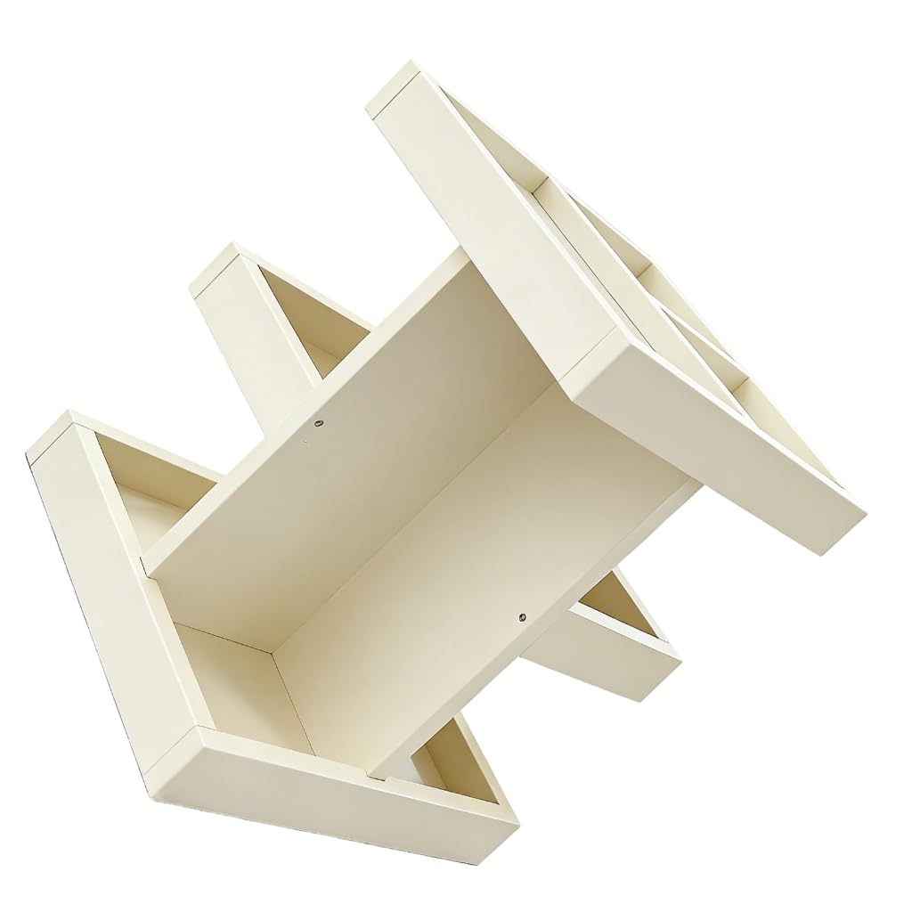 Elegante organizador de accesorios de belleza de madera de 3 niveles con estante de almacenamiento giratorio para cosméticos