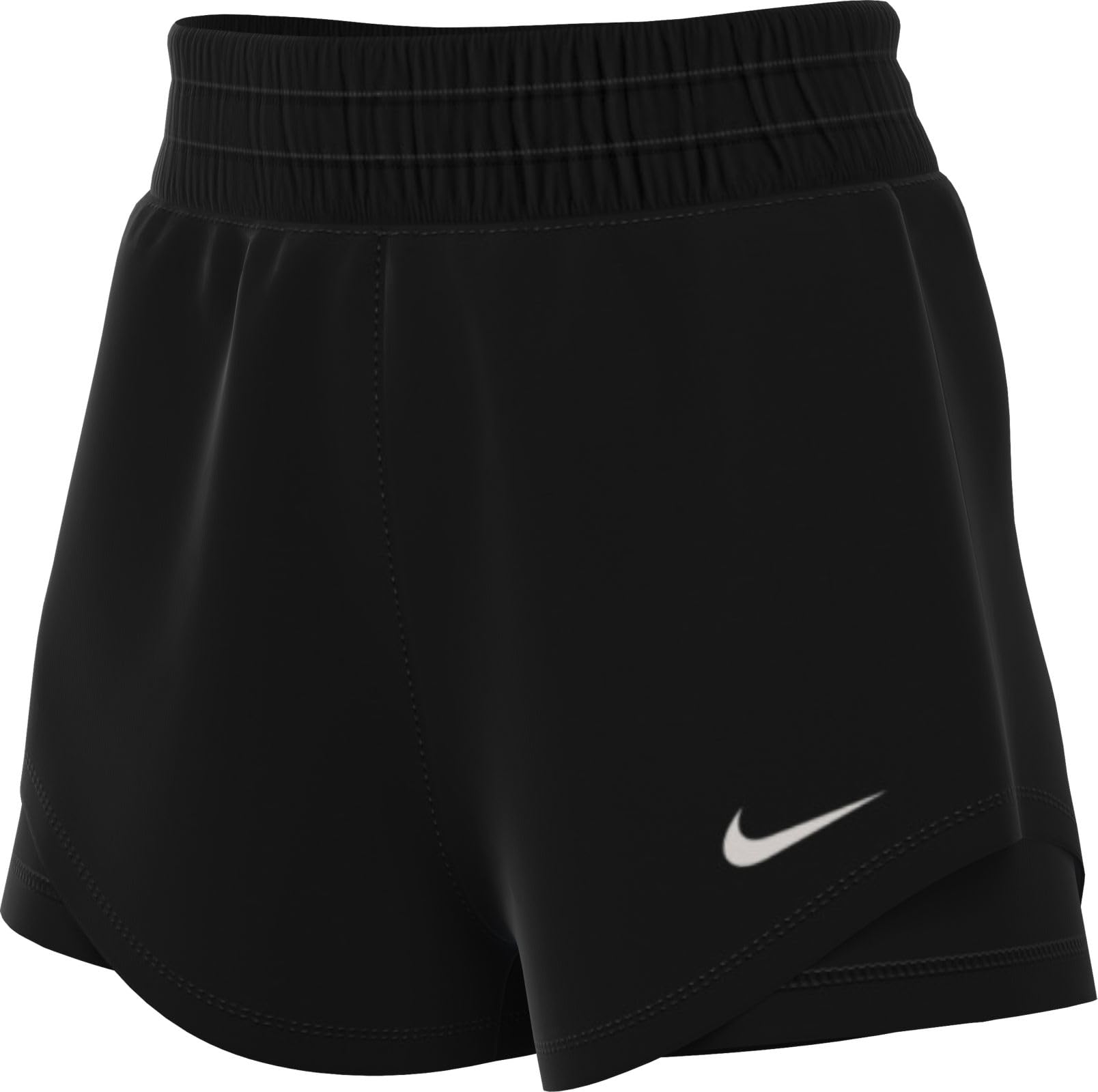 NIKE W Nk One DF Mr 3in BR Short - Pantalones Cortos Mujer