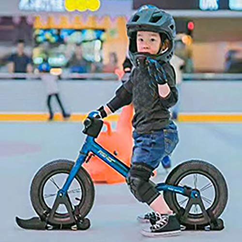 Emvanv Snow Sledge Board Set, Universal Snow Sleds Sled Ski Board Snowboard Balance Car Scooter Parts For 12 Inch Balance Bike Scooter Parts(Black) #TOP1
