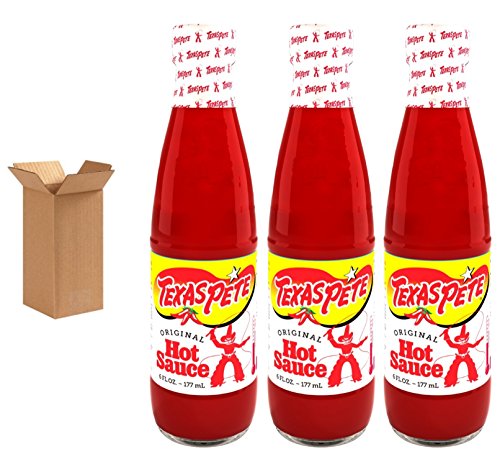 Texas Pete Original Hot Sauce 6 Ounce (Pack of 3) - //coolthings.us