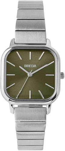 BREDA Esther 1735 - Reloj de pulsera cuadrado con pulsera de acero inoxidable 1024in Esther disponible en Yaxa Guatemala