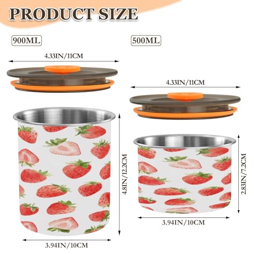 Envase Hermético para Café de Acero Inoxidable 500ml miniatura 2