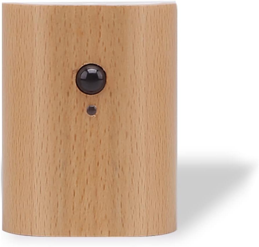 Leapair Wooden Motion Sensor Stairway Night Light Rechargeable Hallway Light Beech Wood