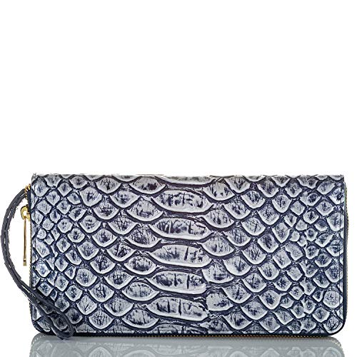 BRAHMIN Skyler Wallet Denim Cruz