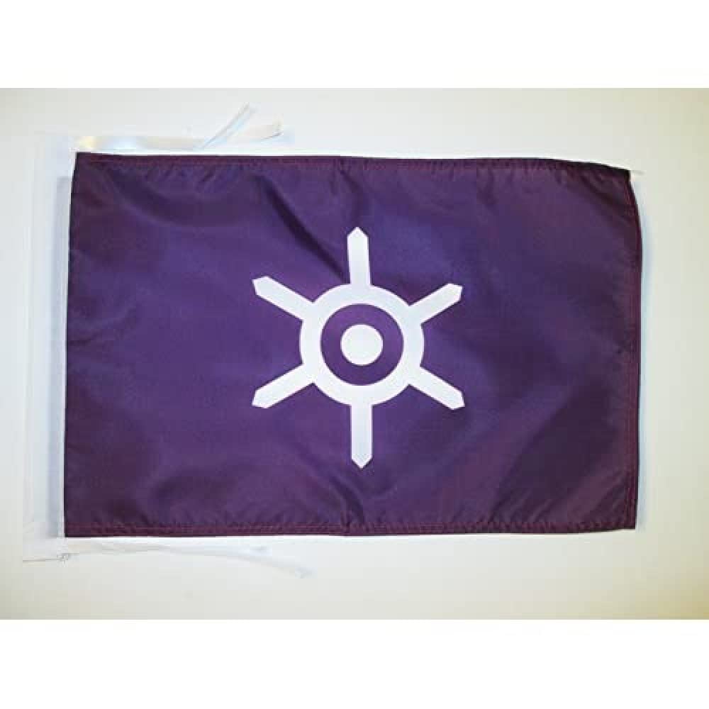 Iran Old Persia Flag 18'' x 12'' cords - Persian SMALL flags 30 x 45cm - Banner 18x12 in - AZ FLAG — view 112