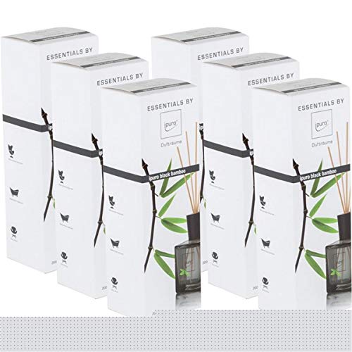 Preisvergleich Produktbild Essentials by Ipuro Black Bamboo 200ml Durfträume (6er Pack)