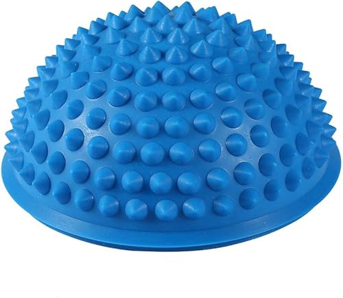 Mavis Laven 5 colores media redonda de PVC bola de masaje cuerpo rodantes Spiky pie Wakers Balance & Dome Yoga Balls Fitness ejercicio gimnasio