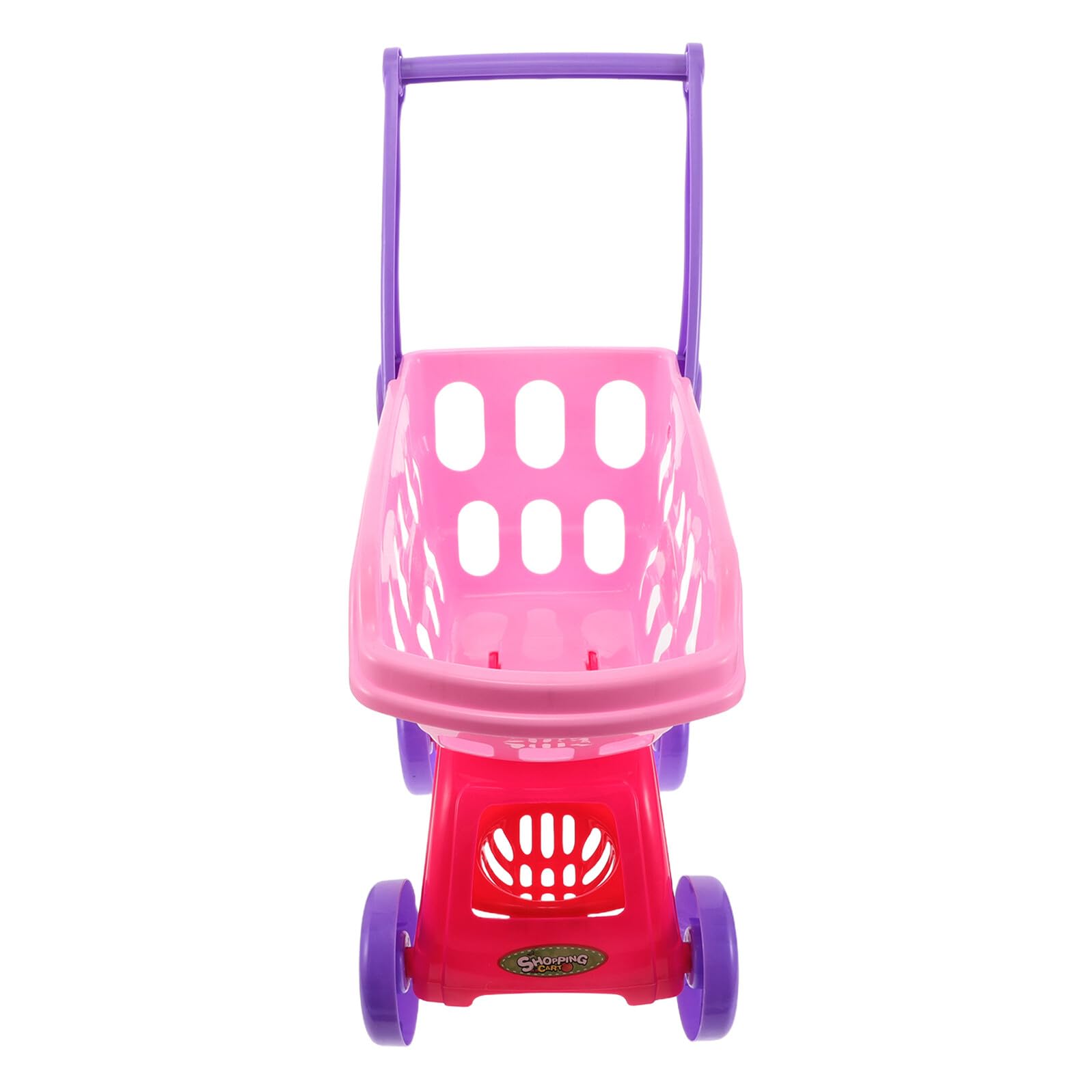 DECHOUS Mini Carrello della Spesa per Piccoli Giocattolo Supermercato Frutta Set da Gioco di Finzione per Interni ed Esterni Facile da Montare e Riporre Stimola L’Indipendenza e Gioco