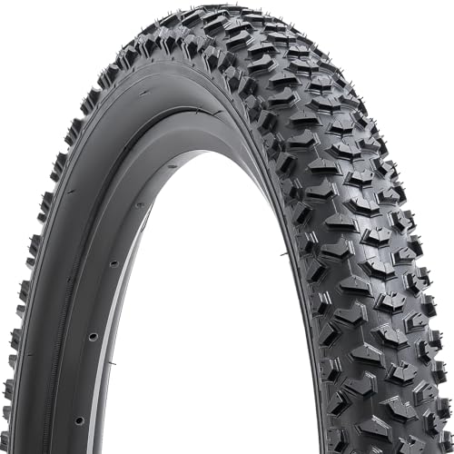 YUNSCM 2-PCS 24″ Mountain Bike Tires 24 x 2.125/57-507