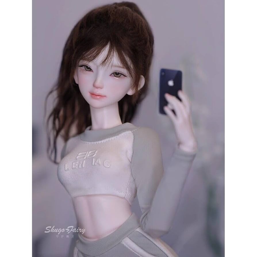 【球体関節人形】ドール/人形 Amazon | KAKAA BJDドール フルセット 1/4 球体関節人形 44cm