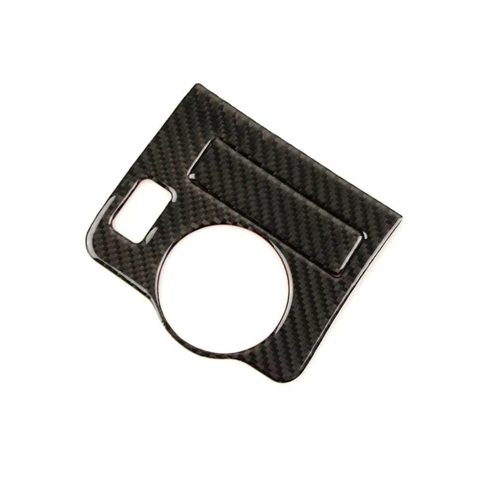 Center Console Trim for Mustang 2009 2010 2011 2012 2013 2pcs Car Carbon Fiber Interior Headlight Switch Panel Frame Trim Sticker Centre Console