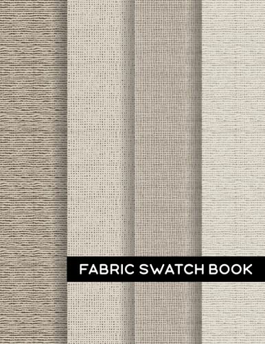 Fabric Swatch Book: Simple Organiser To Catalogue Your Fabric Samples