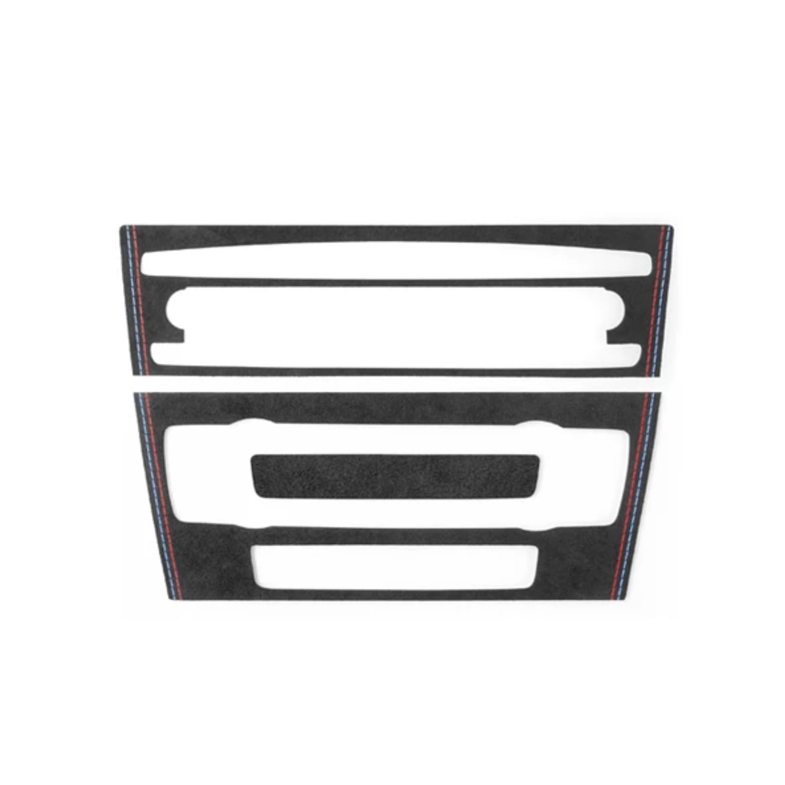 VNHLOTVJL Car Auto Center Console CD Panel Trim Stickers Tuning Decor Interior Accessories Compatible for BMW E90 E92 E93 Series 3 Carbon Fiber(Type3)