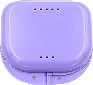 SOLDOUT Denture Bath Box Case Dental False Teeth Appliance Container Storage Boxes Denture Teeth Whitening Oral Care (Purple)