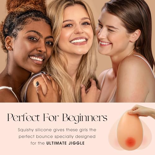 Vollence Silicone Breast Forms Fake Boobs for Mastectomy Prosthesis Transgender3