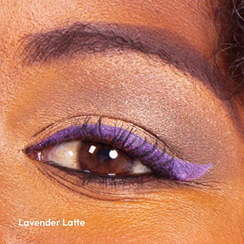 Ruby Kisses Party Proof Eyeliner, Pastel Colors Premium Felt-Tip Waterproof Long-Lasting Eyeliner (Lavender Latte) #TOP3