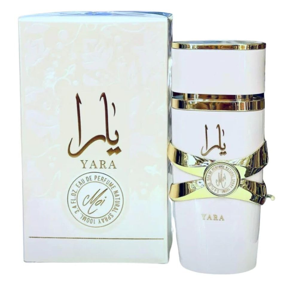 Yara Perfume MOI Blanco árabe Unisex Fragancia Larga Duración y Lujo 100 EDP
