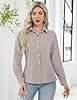 LOMON Business Casual Spring Tops Boyfriend Style ... #2