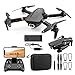 Produktbild SMUOO RC-Drohne, 4K-Luftbildfotografie, Hochauflösende Schönheit Mit Zwei Kameras, Faltbarer Quadcopter, 25 Minuten Langes Schweben Mit Fester Höhe Von 2,4 Ghz, Kinder Und Erwachsene