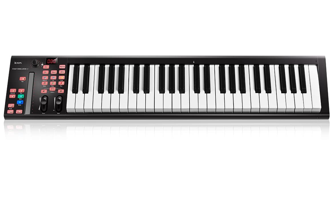ICON PRO AUDIO iKeyboard 5X USB MIDI Controller Keyboard mit 49 Tasten