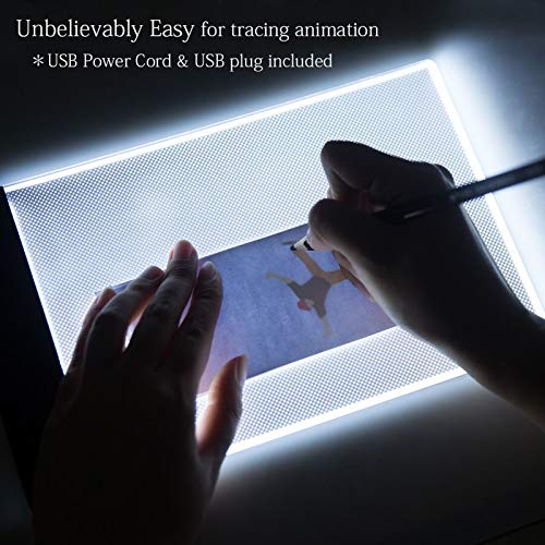 Flip Book Kit, Neeho Flipbook Kit With Light Pad For Drawing And Tracing With 300 Sheets Premium Pre-Drilled Flipbook Paper, Led Lightbox For Making Animation Flipbooks With Binding Screws #TOP1