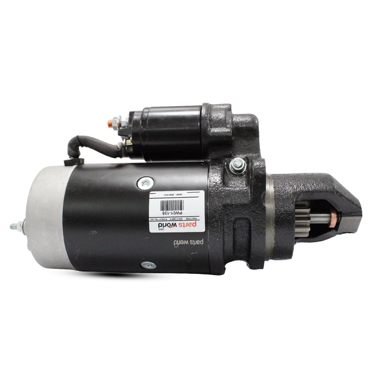 Parts World USA12V Starter Compatible with CLAAS Combines Consul(1977-1993),Dominator 48(1979-1993) STR50172,91-15-6996, 1362052, 17258, 260-62112,LRS01031 1 Year Warranty
