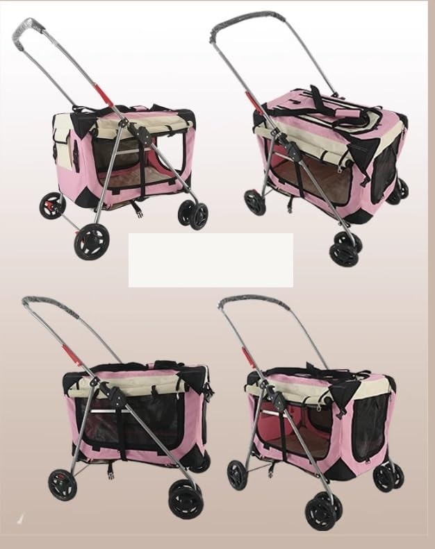Amazon.co.jp: ペットカート 旅行用猫用ベビーカー ペット用ベビーカー
