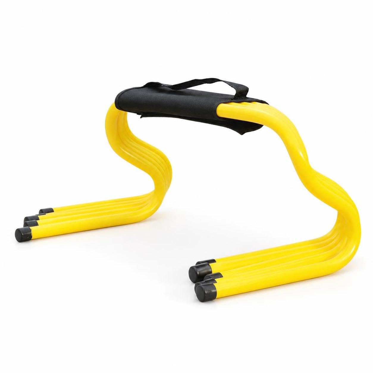 Homyl Agilitätstraining Geräte Fußball, Aus robustem und Stoff - Schnelligkeit - Sporttraining - für Koordination - für Sport - für, 23 cm Hürden (5 Stück) mit Tragegriff