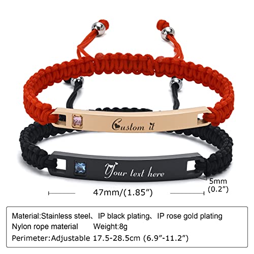 MPRAINBOW-Personalized-Braided-Couples-Bracelet-Adjustable-Custom-Name-Promise-Words-Engraved-Bracelets-Attraction-Relationship-Bracelets-for-Him-and-Her