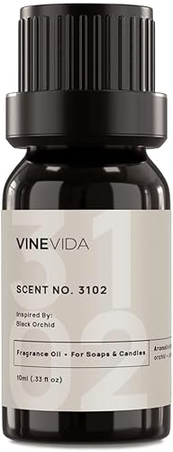 Miniatura 290 de VINEVIDA [4 onzas] Aceite de fragancia de madera de teca de caoba para fabricación de velas y fabricación de jabón, aromas de velas prémium para