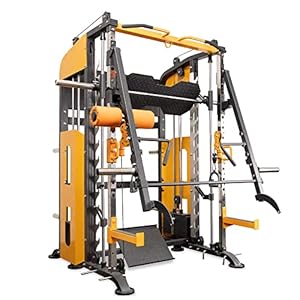 Phoenix Fitness Multi-Functional Smith Machine – Exercise Equipment, perfect for Strength and Weight Training, Bodybuilding and Fitness Workouts – Ideal for Home Gym & Commercial Use
