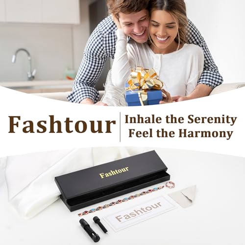Fashtour 99.99% Pure Copper Magnetic Bracelet and Ring Set for Women, Heart Wire Design Adjustable Jewelry with 3800 Gauss Magnets, Elegant Gift Box (Heart Ring Set) by Fashtour - Used condition - Image 6