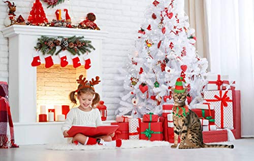 Vehomy cat christmas costume elf hat and bell collar xmas pet costume accessories for cat and puppy 2pcs 6 Vehomy cat christmas costume elf hat and bell collar xmas pet costume accessories for cat and puppy 2pcs - image 7