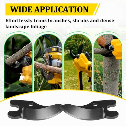 Image of 2Pcs N920015 Pruning Shear Blades Compatible with DEWALT 20V MAX Cordless
