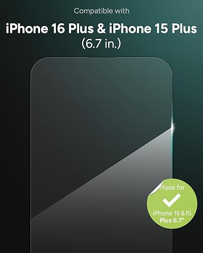 Miniatura 206 de ZAGG Glass Elite VisionGuard + - Protector de pantalla con filtro de luz azul para iPhone 11 Pro, iPhone Xs, iPhone X - invisibleShield - Protección