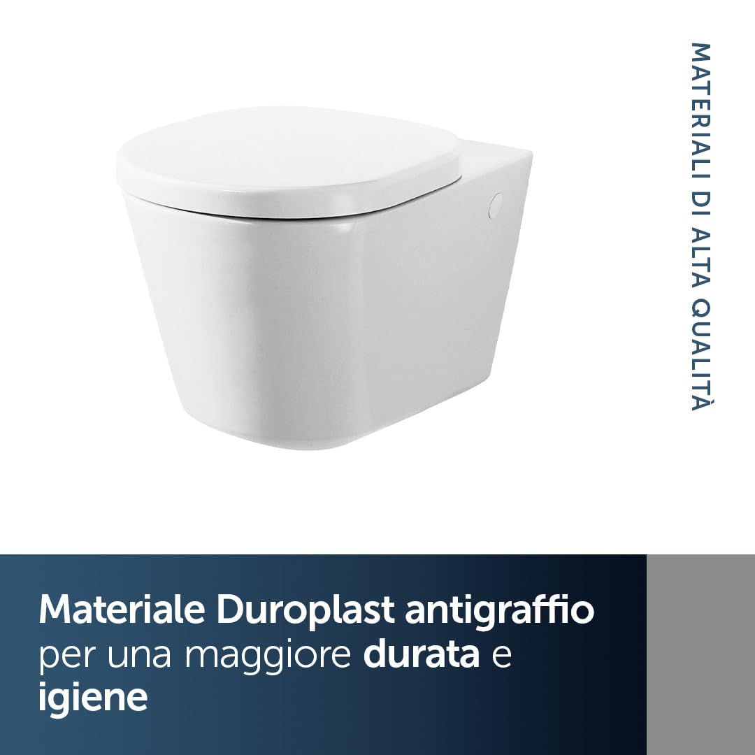 Sedile WC Ideal Standard K706101 Original Tonic con chiusura ammortizzata