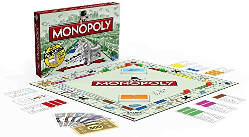 Monopoly Hasbro Gaming – Juego de Mesa clásico, versión española (Hasbro 00009546)