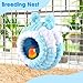 KATUMO Parrot Nest, Bird Breeding Nest Parakeet Snuggle Hut Conure House Bed for Budgie Cockatiel Conure Lovebird Canary Finch Hamster Small Pets