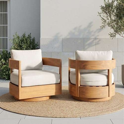 Macrout 360° Swivel Patio Chair