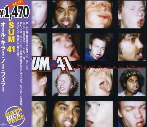 SUM 41 - All Killer No Filler - Disque CD