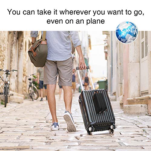 Men's Travel Toiletry Organizer Bag Water-Resistant Shaving Dopp Kit Bathroom Bag (Black Water-Resistant) #TOP6