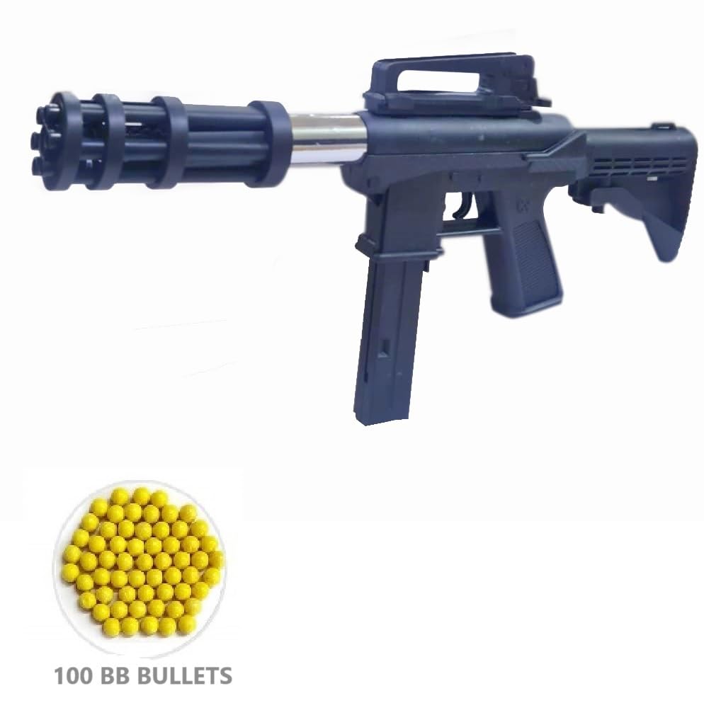 Image of HALO NATION M4 Machine Gun Toy Airsoft Gun M4-1 Rifle AWM Gun Sniper Gun Military Style M4 BB Bullet Gun Toy + 100 BB Bullets Gun Toy