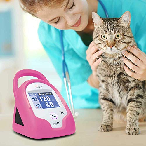 suntech vet25 veterinary continuous interval blood pressure monitor flamingo pink