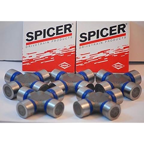 U-JOINT KIT 5 PIECE DANA SPICER Fit Jeep TJ XJ 4X4 FRONT+REAR DRIVESHAFT Cover