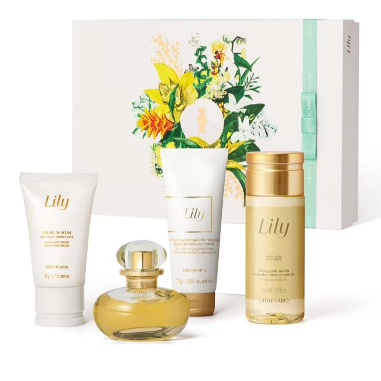 Kit Lily Dia Das Mães (4itens)