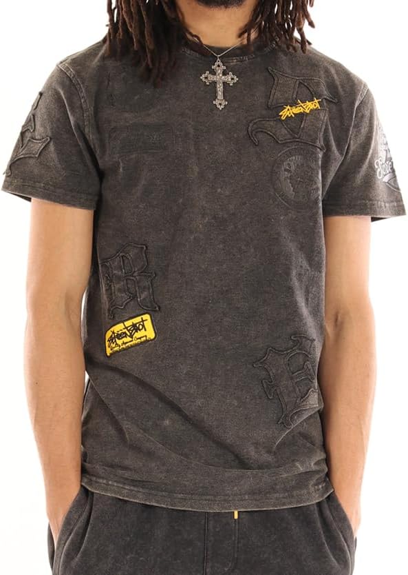 SCREENSHOT Men's Hip-Hop Streetwear T-Shirt - Image 2