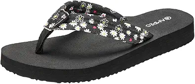 Ampeo Women's Arch Support Flip Flops Comfortable Casual Summer Beach Thong Sandals