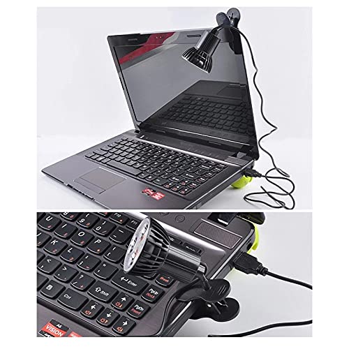 Super Bright Flexible 3 LED Port Clip USB Light Lamp For Laptop PC Notebook On Book Light Portable Desk Reading Lamp Indoor Lighting_voghion.com